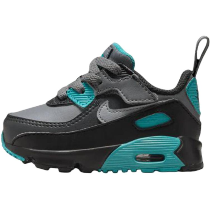 Nike Nike Air Max 90 EasyOn Low top Toddler Shoes Black/Wolf Gray Infant And Toddler