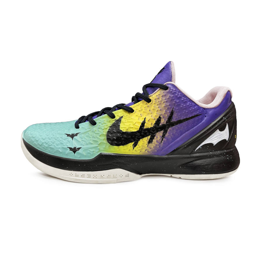 Nike Nike Zoom Kobe 6 All Star 2.0 Cushioning, Wear Resistant Low top Basketball Shoes Men's Yellow Blue Black