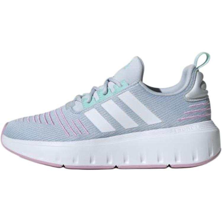 Adidas Adidas Swift Run Anti Kick Cushioning Low top Kids Lifestyle Shoes Light Blue Teenagers