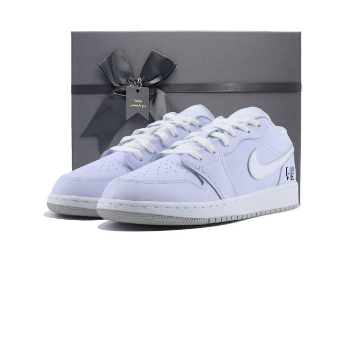 Jordan Jordan Air Jordan 1 'Cobalt Bliss' Leather Slip Resistant Abrasion Resistant Slip Resistant Abrasion Resistant Low top