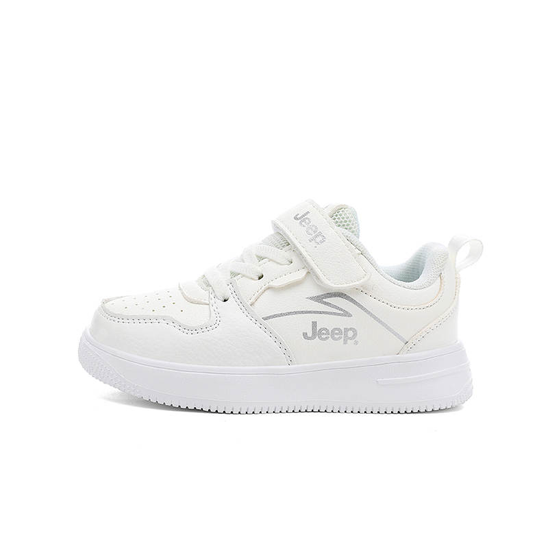 Jeep Air Force 1 Low top Kids' Skateboarding Shoes White Kids'