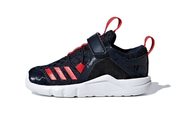 Adidas Adidas El I Lace Up Breathable Low top Running Shoes Ink Blue Infant And Toddler