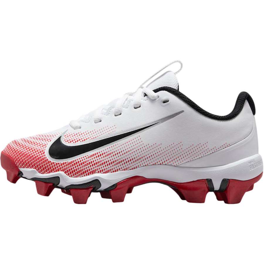 Nike Nike Vapor Shark 3 Synthetic Leather, Textile Low top Kids' Soccer Shoes White University Red Black Kids'