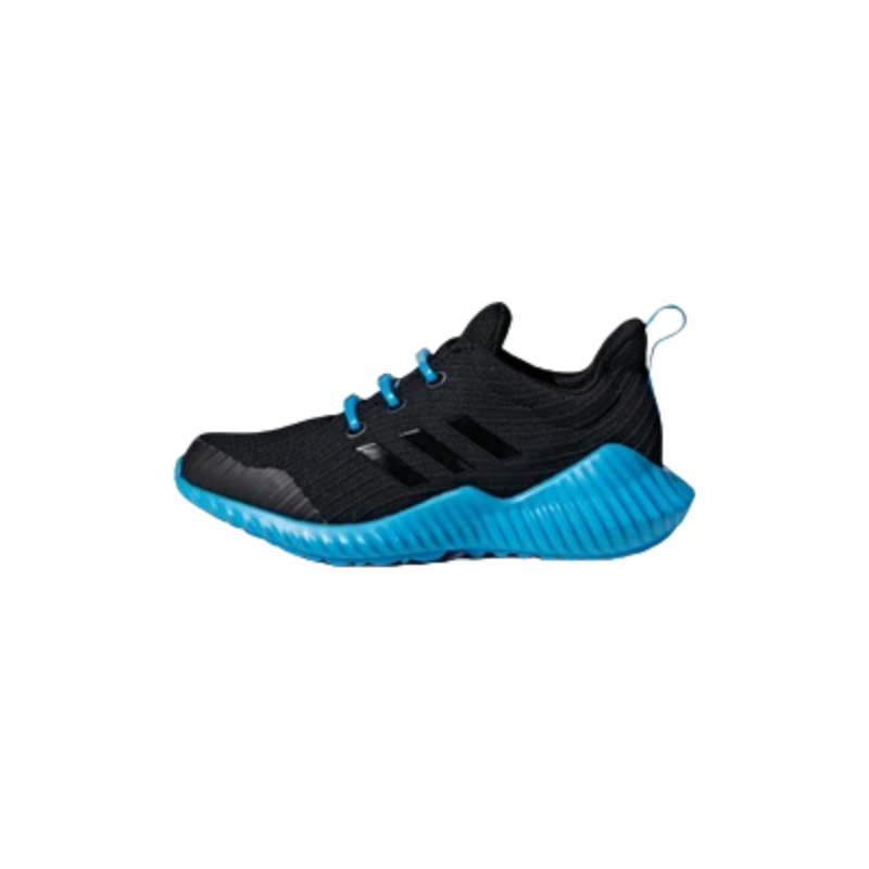Adidas Adidas Fortarun Slip Resistant Abrasion Resistant Low top Kids' Running Shoes Black Kids'