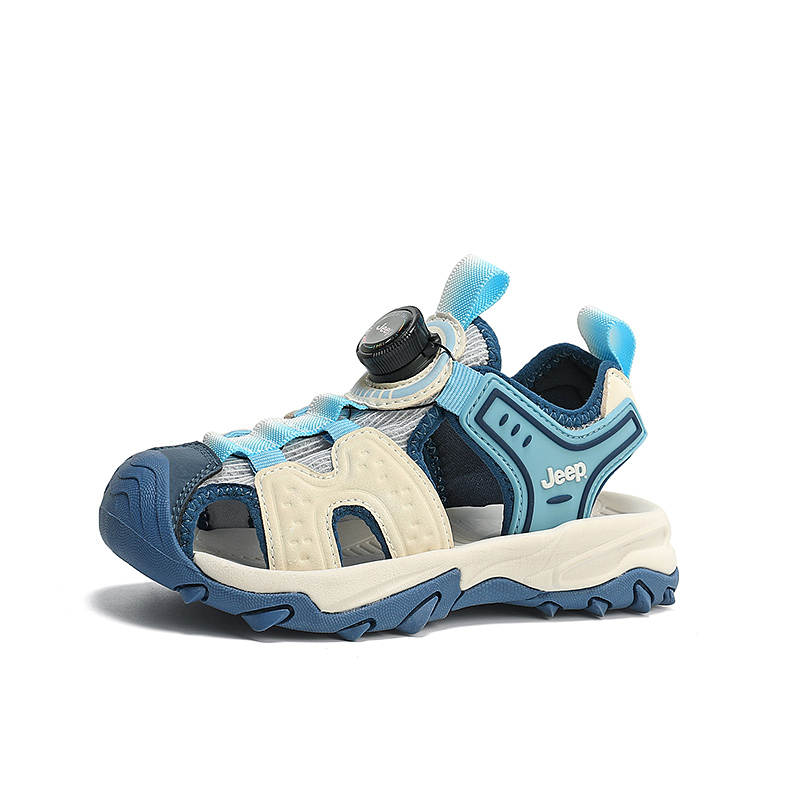 Jeep Comfortable Slip Resistant Anti Kick Abrasion Resistant Breathable Lightweight Children's Sandals Kids'