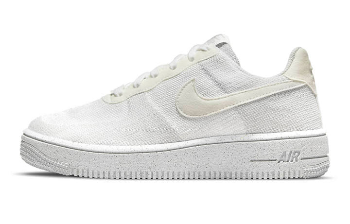 Nike Nike Air Force 1 Crater Low White Sail Grey GS