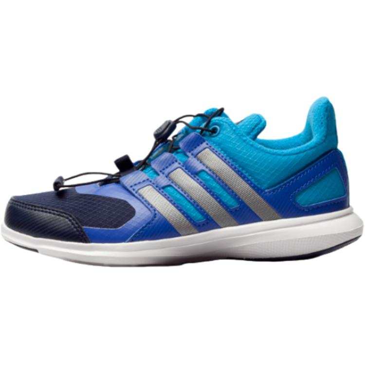 Adidas Adidas Slip Resistant Abrasion Resistant Slip Resistant Abrasion Resistant Low top Kids' Running Shoes Blue Kids'