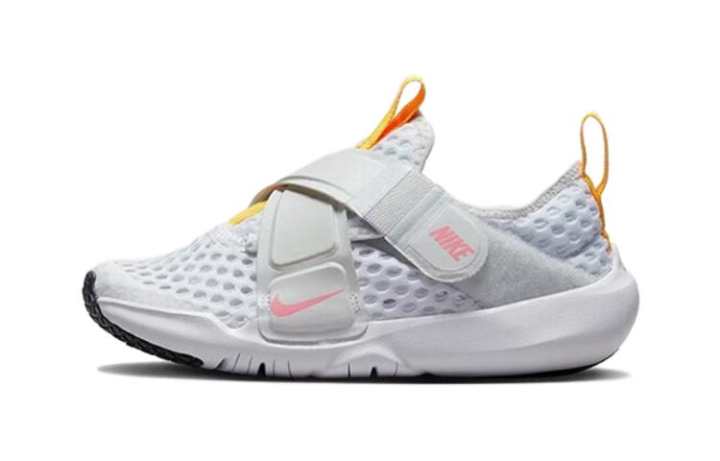 Nike Nike Flex Advance BR PS Comfortable Anti Kick Cushioning Low top Kids' Running Shoes White Kids'