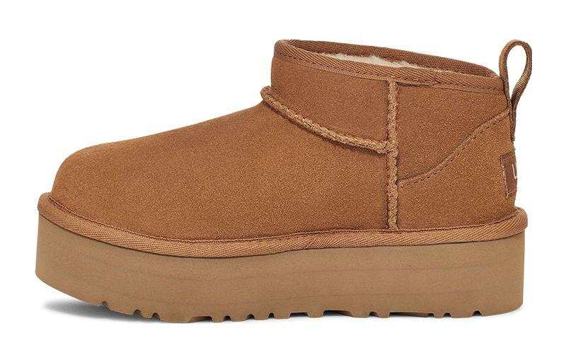 UGG UGG Classic Ultra Mini Platform Boot Chestnut Kids