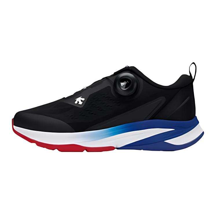 DESCENTE Enerzite Slip Resistant Abrasion Resistant Low top Kids' Running Shoes Black Kids'