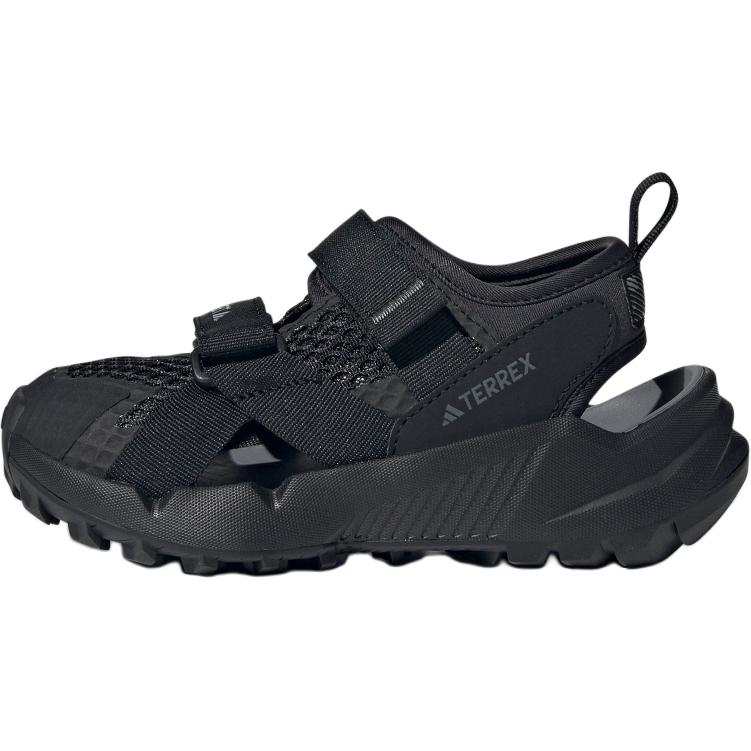 Adidas Adidas Terrex Hydroterra Slip Resistant Abrasion Resistant Low top Children's Sandals Black Kids'