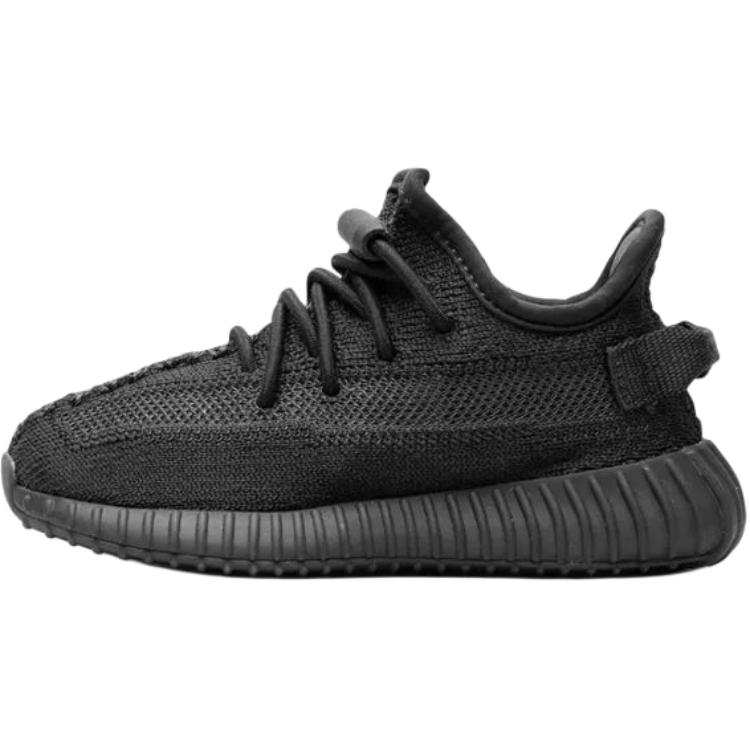 Adidas Adidas YEEZY BOOST 350 V2 Slip Resistant Abrasion Resistant Low top Toddler Shoes Black Infant And Toddler