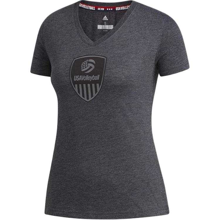 Adidas Adidas T Shirts Women's Black V Neck