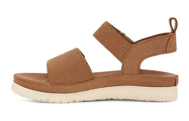 UGG UGG Kids Calf Suede Slingback Sandals