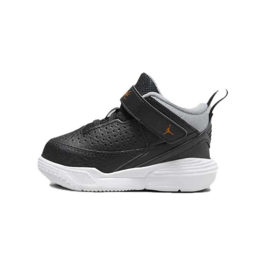 Jordan Baby Jordan Max Aura 5 Comfortable Slip Resistant Abrasion Resistant Mid top Toddler Shoes Black