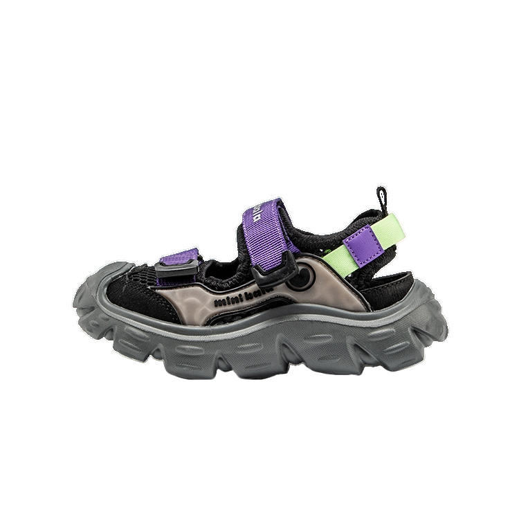 Mini Bala Synthetic Leather Fashion Slip Resistant Cushioning Children's Sandals Children Aged 3 7 Years Old