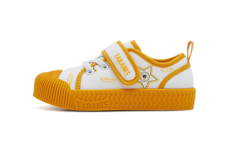 TARANIS Low top Kids Lifestyle Shoes White Orange Kids'