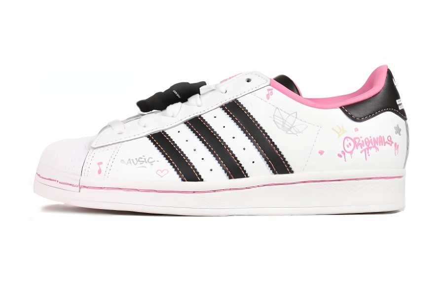 Adidas Originals Adidas Superstar Hello Kitty And Friends Bliss Pink Cloud White Core Black GS