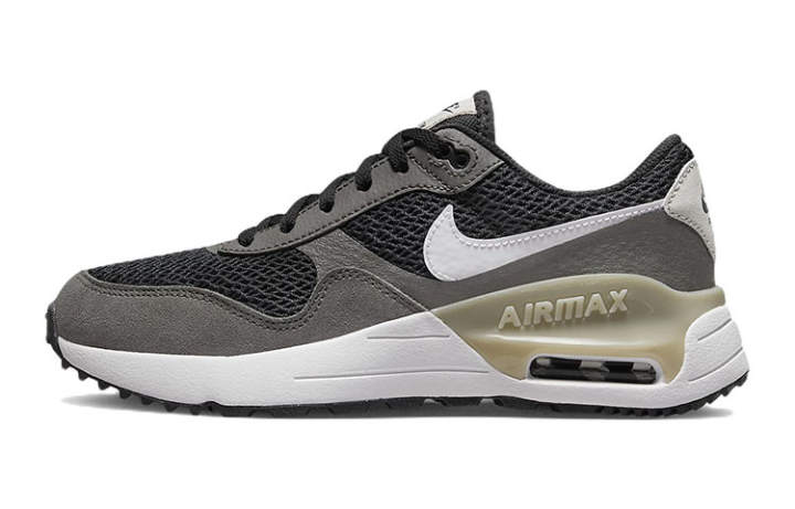 Nike Nike Air Max SYSTM Cushioning Abrasion Resistant Low top Casual Shoes Gray White Unisex