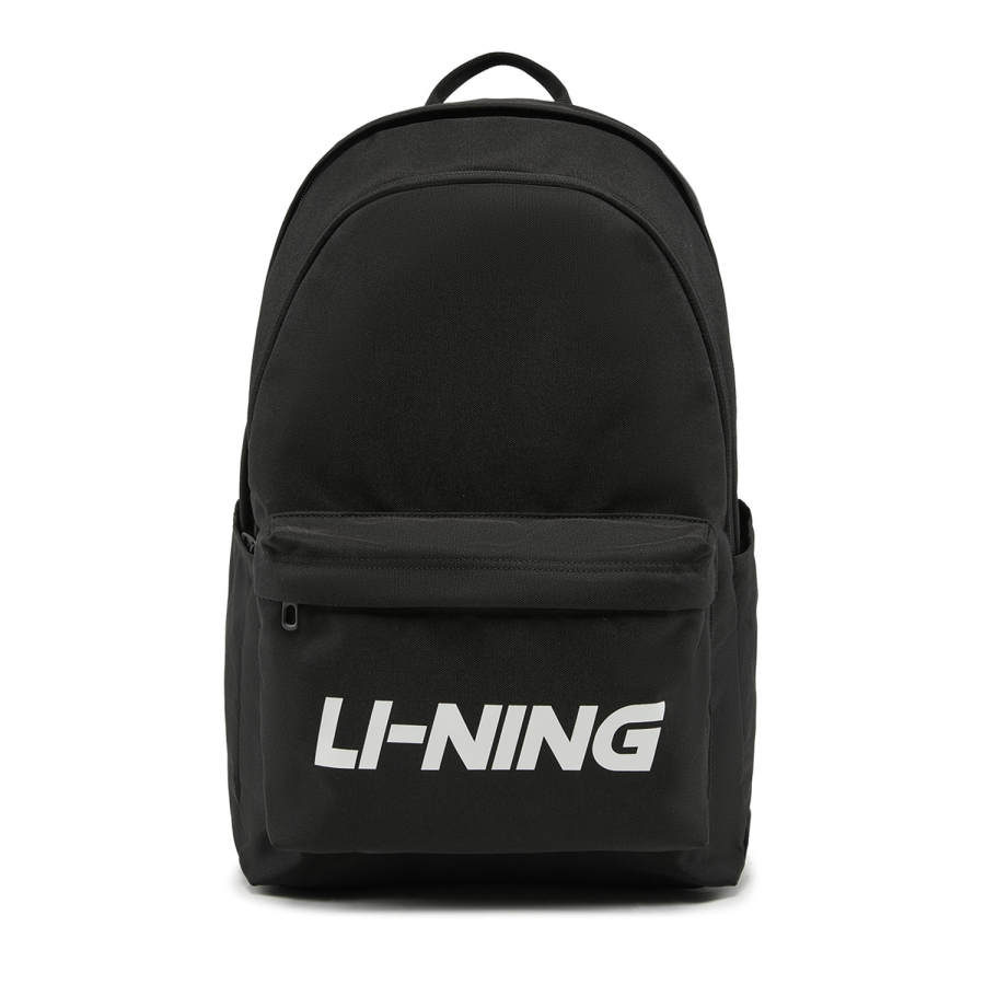 Li-Ning Li Ning Sports Life Collection Polyester Backpack Unisex Basic Black