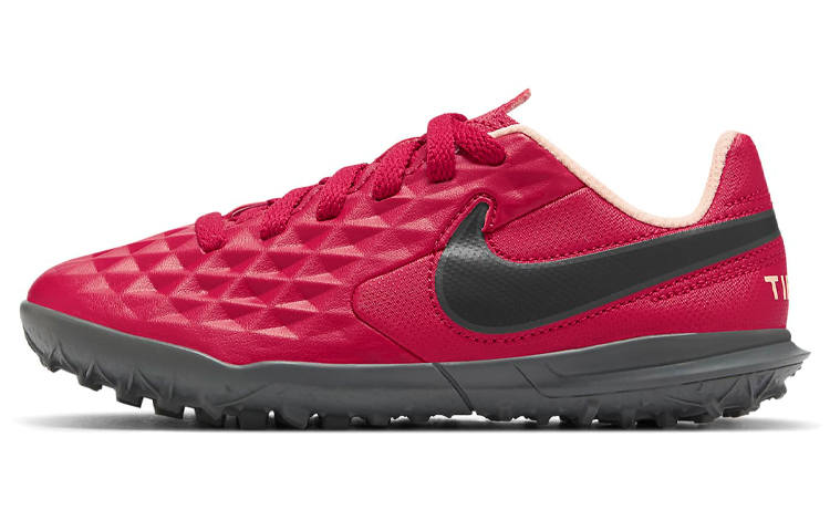 Nike Nike Tiempo Legend 8 Low top Kids' Soccer Shoes Red Black Kids'
