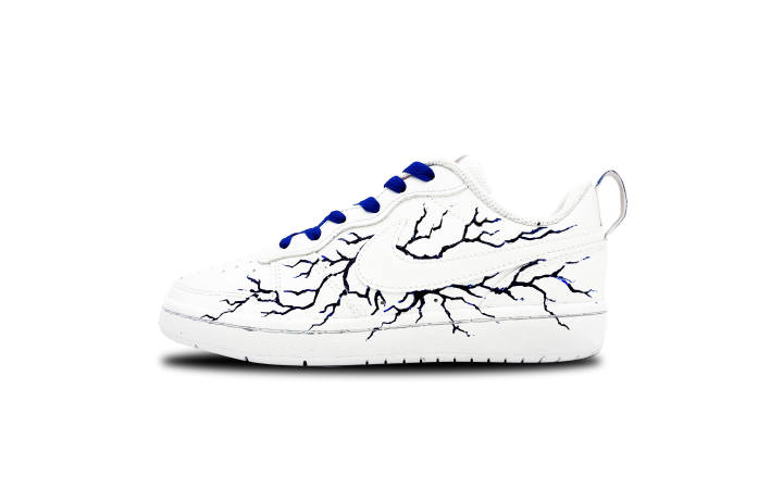 Nike Nike Court Borough Damage 3.0 Leather Slip Resistant Cushioning Abrasion Resistant Low top Kids' Skateboarding Shoes