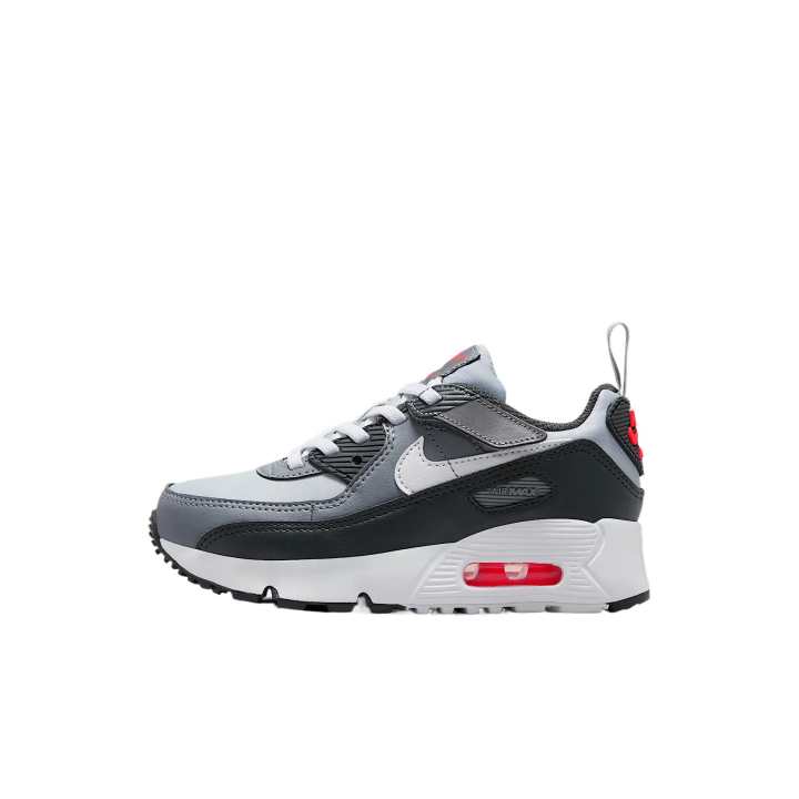 Nike Nike Air Max 90 EasyOn Cushioning Breathable Cushioning Breathable Low top Kids' Running Shoes Gray Kids'