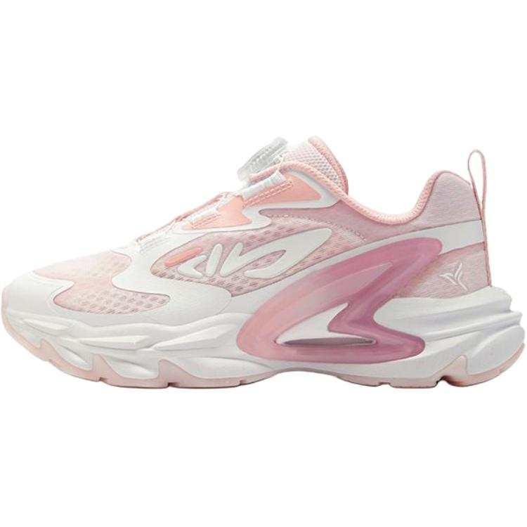 FILA KIDS Hummingbird 2 Slip Resistant, Abrasion Resistant, Breathable Low top Kids' Running Shoes Pink Kids'