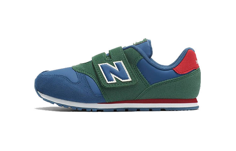 New Balance New Balance NB 373 Cushioning, Wear Resistant Low top Toddler Shoes Blue Green Infant And Toddler