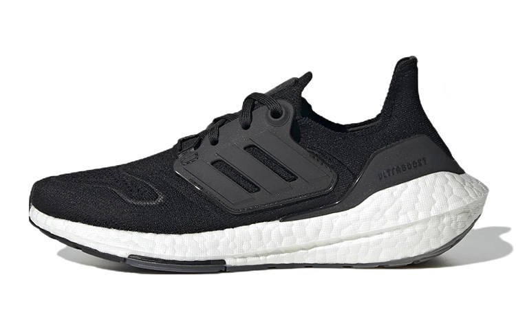 Adidas Adidas ULT Ultraboost 22 Cushioning Breathable Abrasion Resistant Low top Kids' Running Shoes Black Teenagers