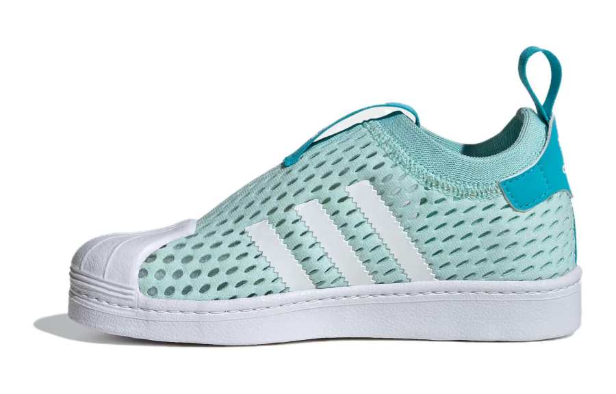 Adidas Originals SUPERSTAR 360 2.0 Low top Kids' Skateboarding Shoes Green White Kids'