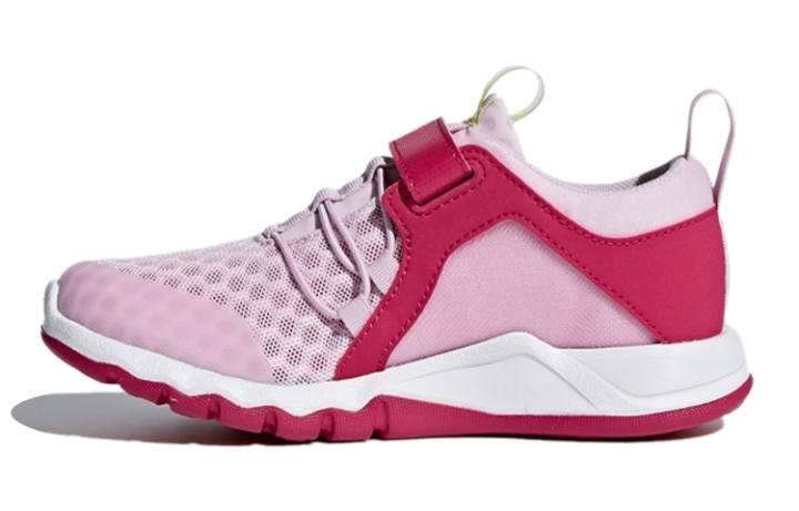 Adidas Adidas Rapida Mesh Breathable Low top Kids' Running Shoes Pink Kids'
