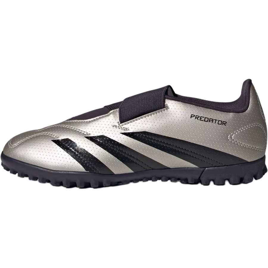 Adidas Adidas Predator CLUB Slip Resistant Abrasion Resistant Low top Kids' Soccer Shoes Silver Kids'