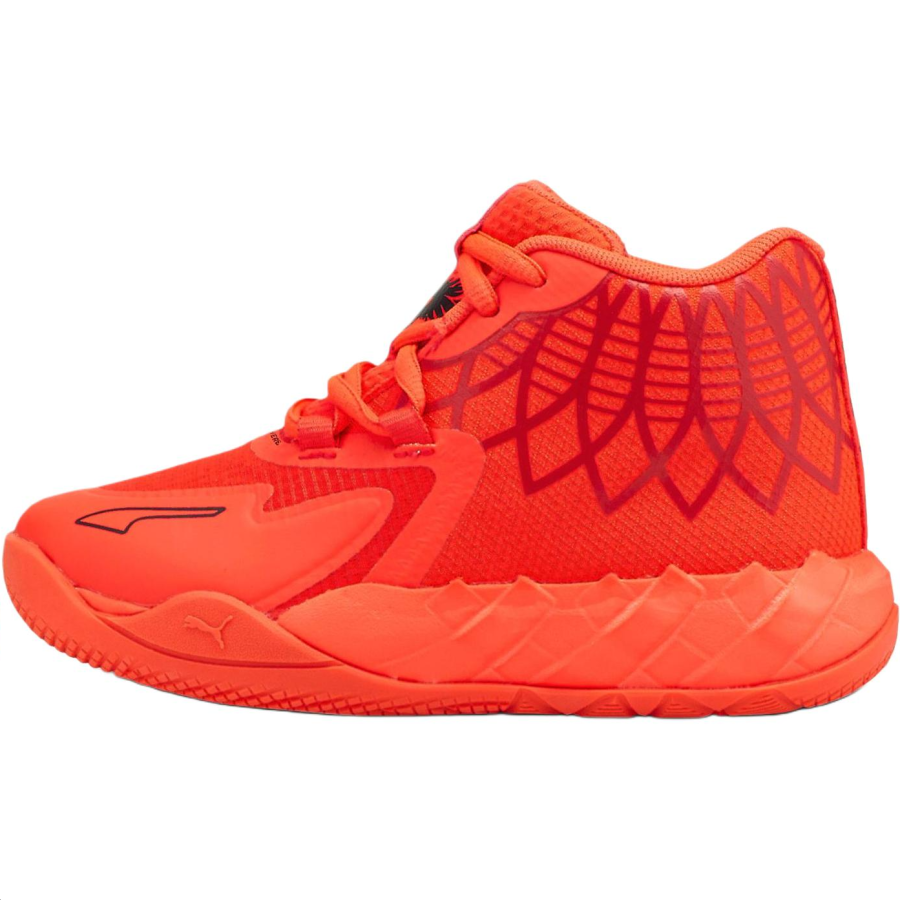 PUMA MB.01 Low top Children's Basketball Shoes Red Orange Children Aged 3 7 Years Old