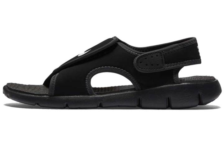 Nike Nike Sunray Adjust 4 Sports Sanda Breathable Children's Sandals Black Kids'