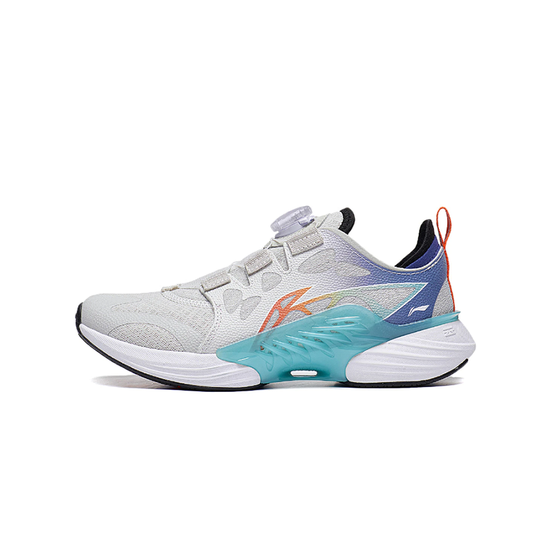 Li-Ning YOUNG Li Ning YOUNG Cyan Cloud 2.0 Synthetic Leather Low top Running Shoes Antarctic Gray Unisex