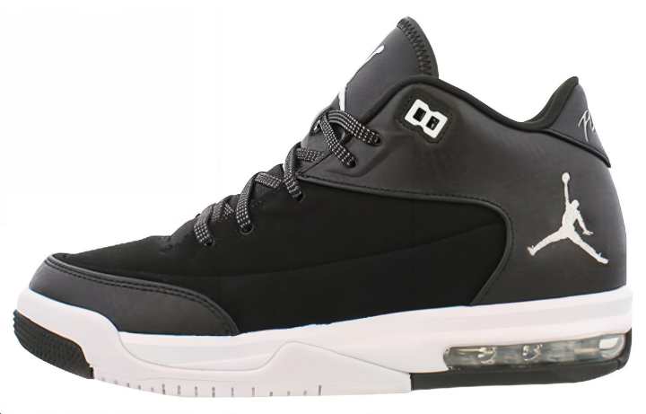 Jordan Jordan Flight Origin 3 Mid top Casual Shoes Black White Unisex