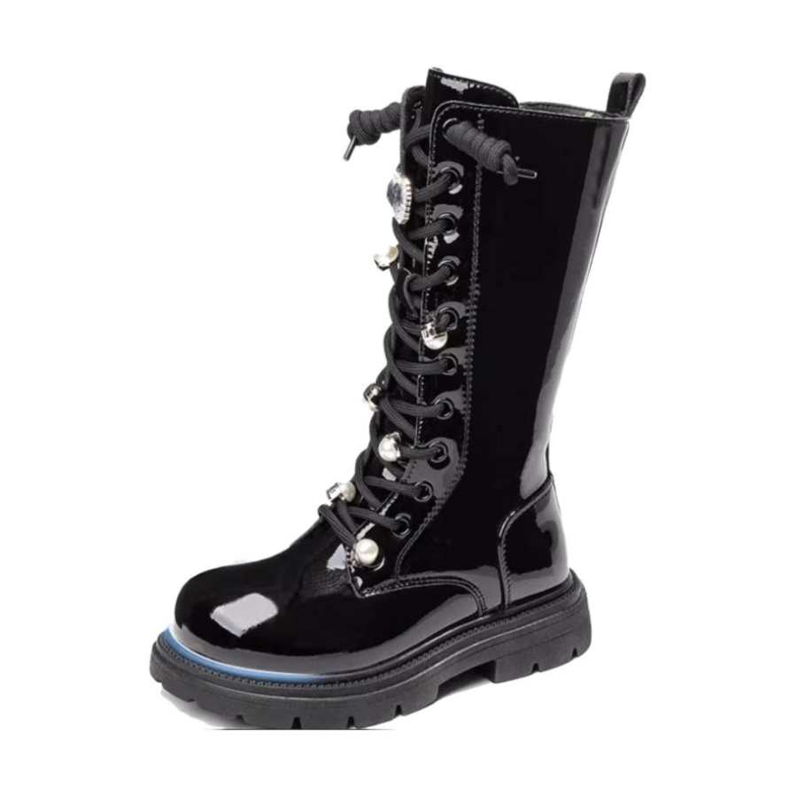Tongmengqiantian Cushioning Abrasion Resistant Support Kids' Boots Black Kids'