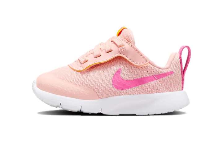 Nike Nike Tanjun EasyOn Breathable And Lightweight Low top Toddler Shoes Orange Pink Infant And Toddler