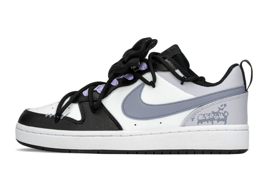 Nike Nike Court Borough FZBB Theme, Kuromi Leather Slip Resistant Abrasion Resistant Slip Resistant Abrasion Resistant