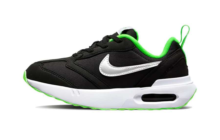 Nike Nike Air Max Dawn Recyclable Material Low top Kids Lifestyle Shoes Black Green Kids'