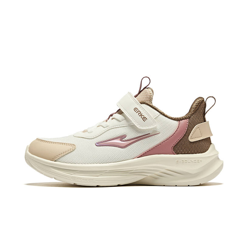 ERKE KIDS ERKE KIDS' Running Shoes White Brown Kids'