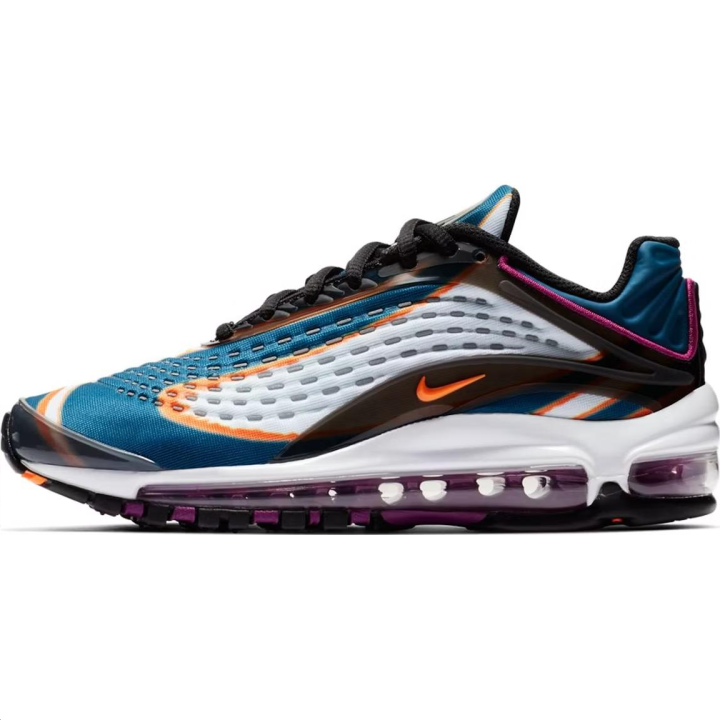 Nike Nike Air Max Deluxe Low top Running Shoes White Blue Purple Unisex