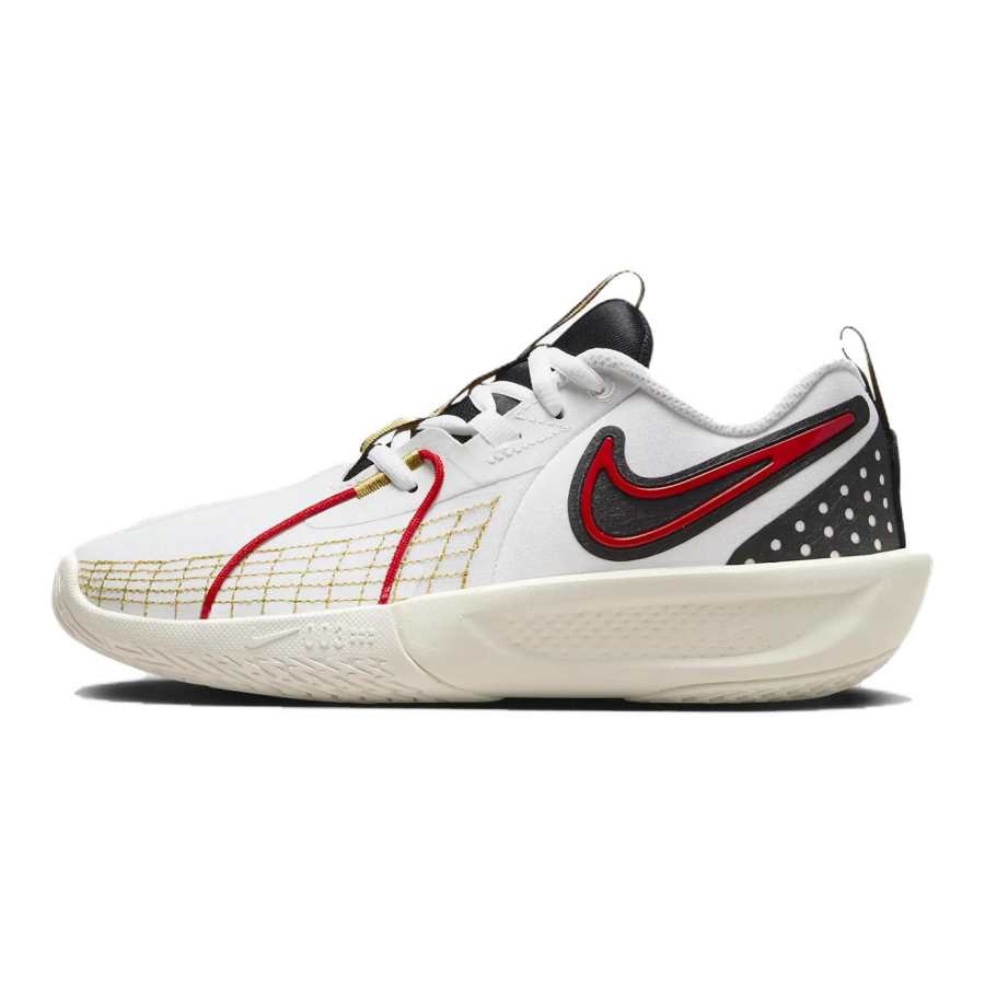 Nike Nike G.T. Cut 3 Low top Basketball Shoes White Red Unisex