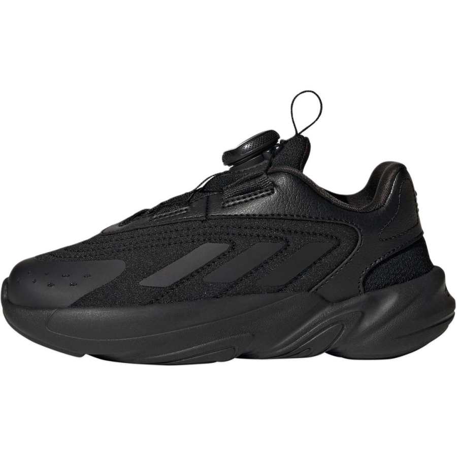 Adidas Originals Ozelia Low top Kids Lifestyle Shoes Black Children Aged 3 7 Years Old