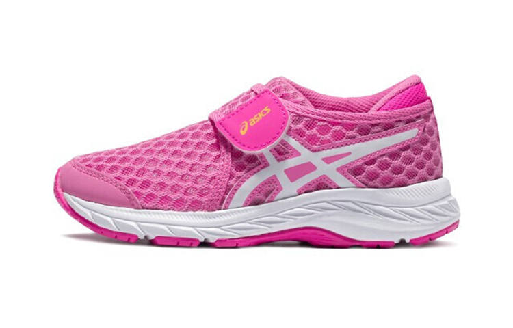 Asics Cool Run Low top Kids' Running Shoes Pink White Children Aged 3 7 Years Old