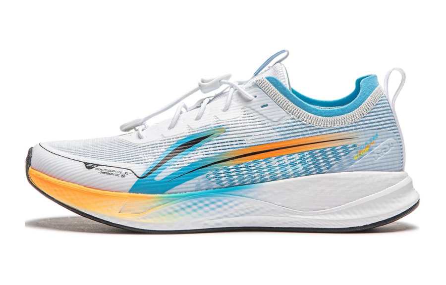 Li-Ning YOUNG Li Ning YOUNG Low top Running Shoes White Blue Teenagers