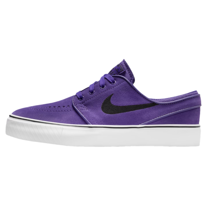 Nike Nike SB Stefan Janoski Slip Resistant Abrasion Resistant Low top Skateboard Shoes Imperial Purple/White/Black Unisex