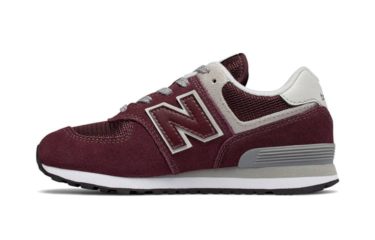 New Balance New Balance Cushioning Low top Kids Lifestyle Shoes Burgundy Children Aged 3 7 Years Old
