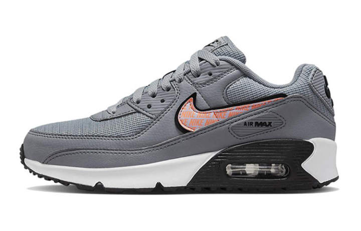Nike Nike Air Max 90 Next Nature GS 'Wolf Grey Sunset Glow'